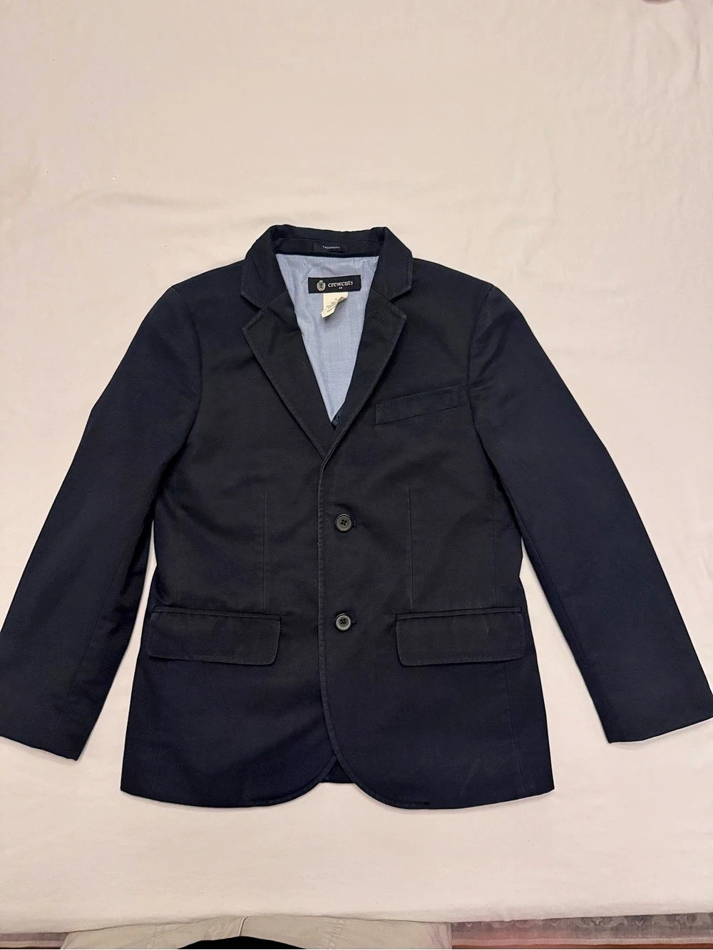 crewcuts Thompson Boys Size 8 Navy Blazer